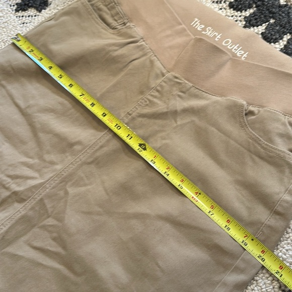Modest Maternity Skirt from Inherit in Khaki - Picture 5 of 8